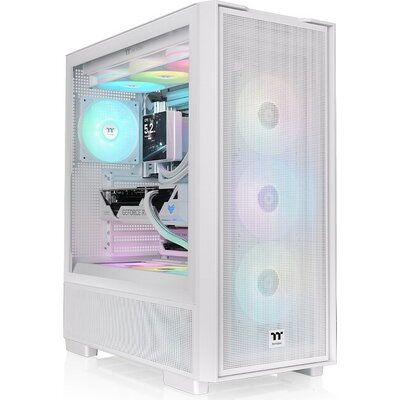 Кутия за компютър Thermaltake S380 TG ARGB Snow