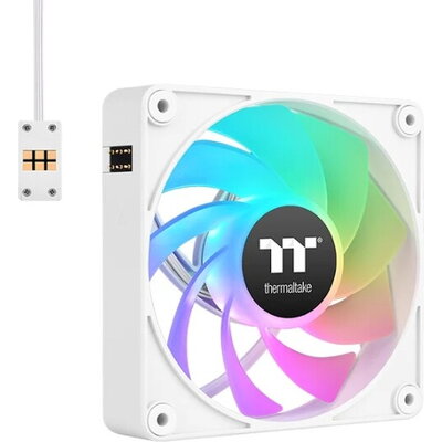 Вентилатор Thermaltake CT120 EX Reverse ARGB Sync PC Cooling Fan 3 Pack Magnetic Connect White