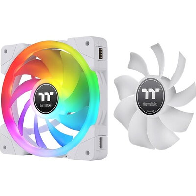 Вентилатори Thermaltake SWAFAN EX12 RGB PC Cooling Fan TT Premium Edition - 3 Pack White