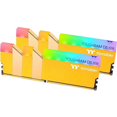 Памет Thermaltake TOUGHRAM RGB 32GB (2x16GB) DDR5 5600MHz U-DIMM Metallic Gold