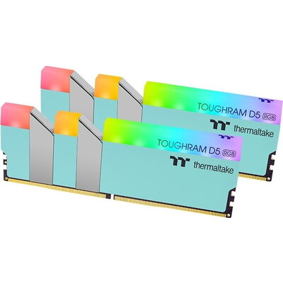 Памет Thermaltake TOUGHRAM RGB 32GB (2x16GB) DDR5 5600MHz U-DIMM Turquoise