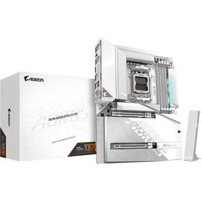 Дънна платка Gigabyte X870E Aorus Stealth Ice