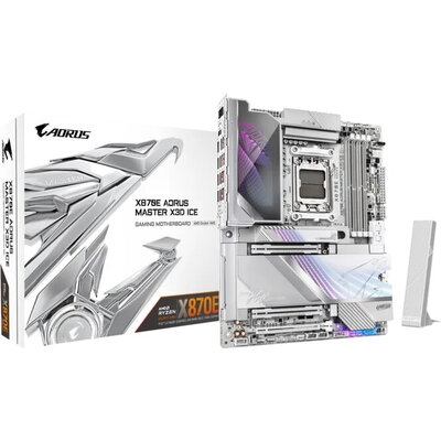 Дънна платка Gigabyte X870E Aorus Master X3D Ice
