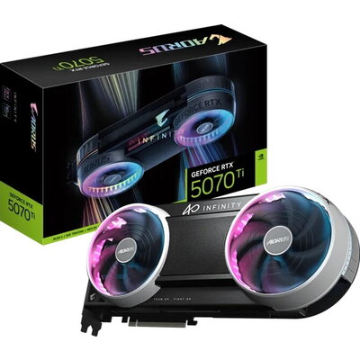 Видео карта Gigabyte Aorus GeForce RTX 5070 Ti 16GB GDDR7 Infinity