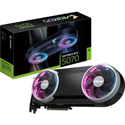 Видео карта Gigabyte Aorus GeForce RTX 5070 12GB GDDR7 Infinity