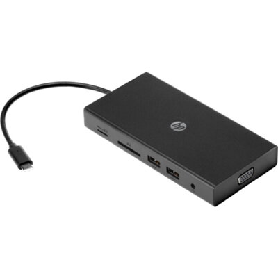 Докинг станция HP Travel USB-C Multi Port Hub(VGA, HDMI, RJ/45, 2xUSB 2.0, 2xUSB 3.0, 1xSD, 1xmicroSD, 1xUSB-C, 1xAudo)