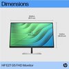 Монитор HP E27 G5 - 27" IPS FHD