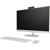 Настолен компютър HP All-in-One 27-cr1003nu Shell White, Intel Core Ultra 5 125U, 27" FHD IPS + FHD IR Camera