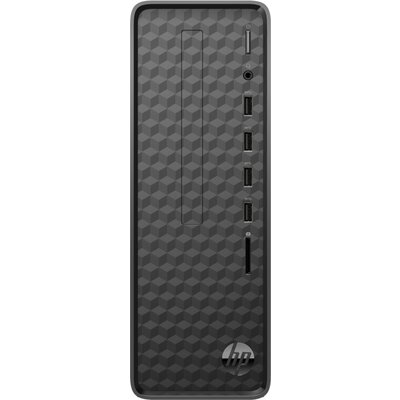 Настолен компютър HP Slim Desktop S01-pF4000nu Dark Black, Intel Core i7-14700, 8GB RAM, 512GB SSD