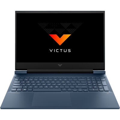 Лаптоп Victus 16-s0005nu Performance Blue, AMD Ryzen 5 7640HS, 16.1" FHD IPS 144Mhz, 16GB RAM, 512GB SSD, GeForce RTX 4050