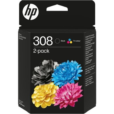 Консуматив HP 308 Black/Tri-Color Original Ink Cartridge Combo 2-Pack