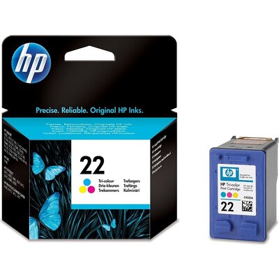 Консуматив HP 22 Tri-color Inkjet Print Cartridge