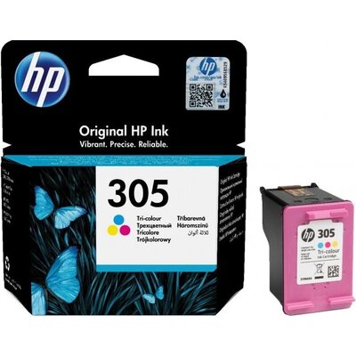 Консуматив HP 305 Tri-color Original Ink Cartridge