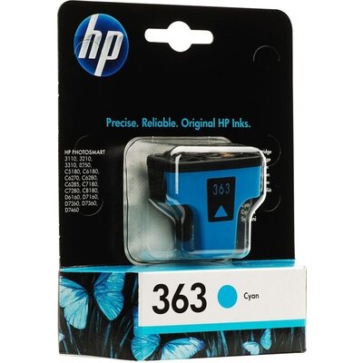 Консуматив HP 363 Cyan Ink Cartridge