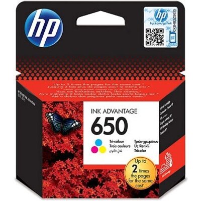 Консуматив HP 650 Tri-color Ink Cartridge
