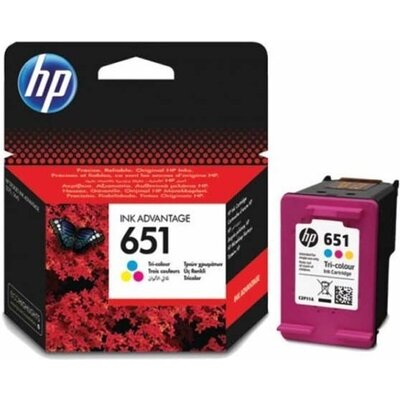 Консуматив HP 651 Tri-colour Ink Cartridge