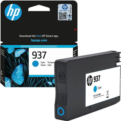 Консуматив HP 937 Cyan Original Ink Cartridge