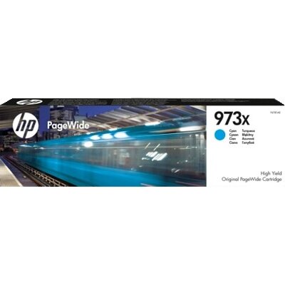 Консуматив HP 973X High Yield Cyan Original PageWide Cartridge