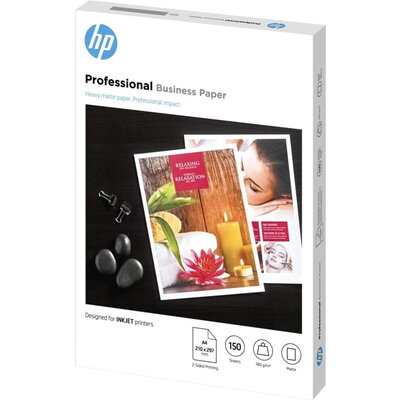 Хартия HP Professional Inkjet Matte FSC paper, 180 g/m2, 150 sht/A4/210 x 297 mm