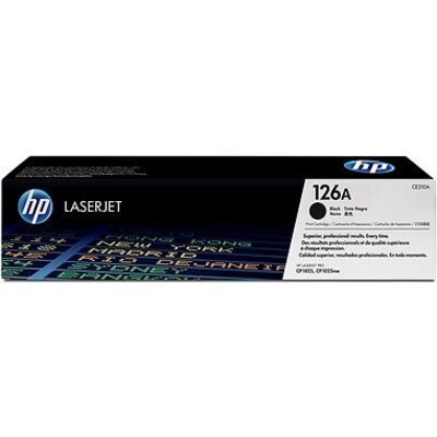 Консуматив HP 126A Black LaserJet Toner Cartridge