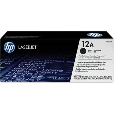 Консуматив HP 12A Black LaserJet Toner Cartridge