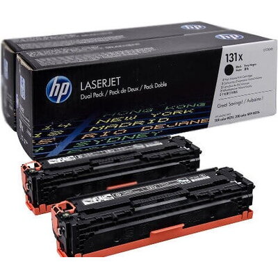 Консуматив HP 131X 2-pack High Yield Black Original LaserJet Toner Cartridges