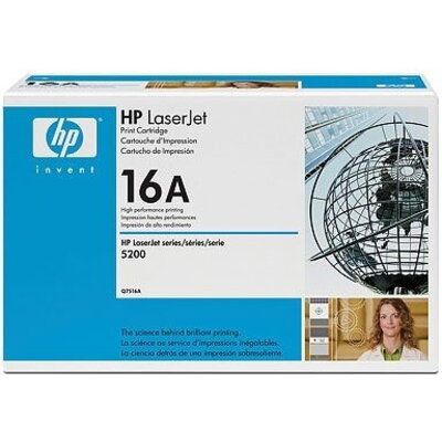 Консуматив HP 16A Black LaserJet Toner Cartridge