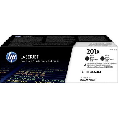 Консуматив HP 201X 2-pack High Yield Black Original LaserJet Toner Cartridges