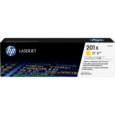 Консуматив HP 201X High Capacity Yellow Original LaserJet Toner Cartridge (CF402X)