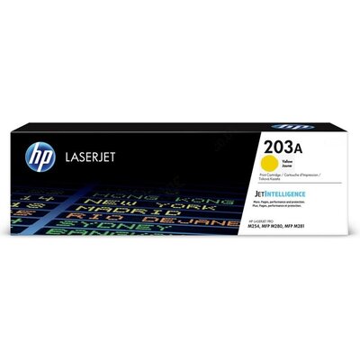 Консуматив HP 203A Original Yellow LaserJet Toner Cartridge