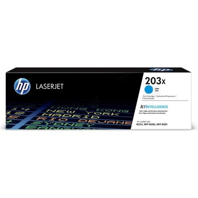 Консуматив HP 203X Original Cyan LaserJet Toner Cartridge