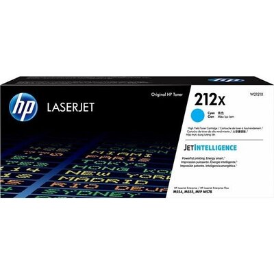 Консуматив HP 212X High Yield Cyan Original LaserJet Toner Cartridge