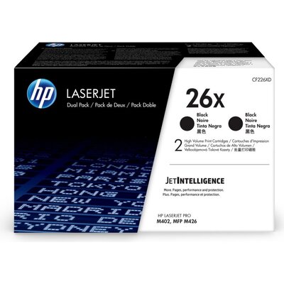 Консуматив HP 26X High Yield Black Original LaserJet Toner Cartridge (CF226XD)