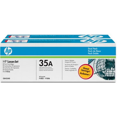 Консуматив HP 35A Black Dual Pack LaserJet Toner Cartridges