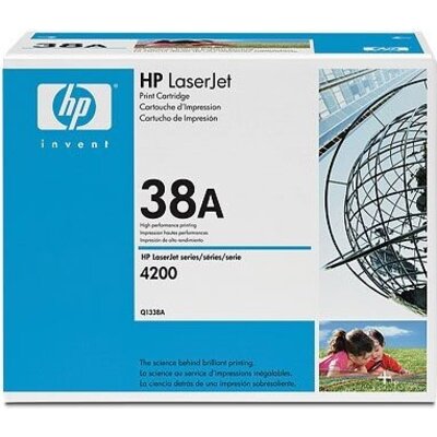 Консуматив HP 38A Black LaserJet Toner Cartridge