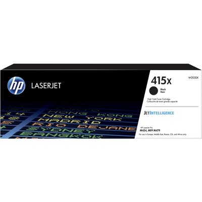 Консуматив HP 415X Black LaserJet Toner Cartridge