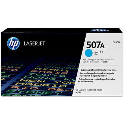 Консуматив HP 507A Cyan LaserJet Toner Cartridge