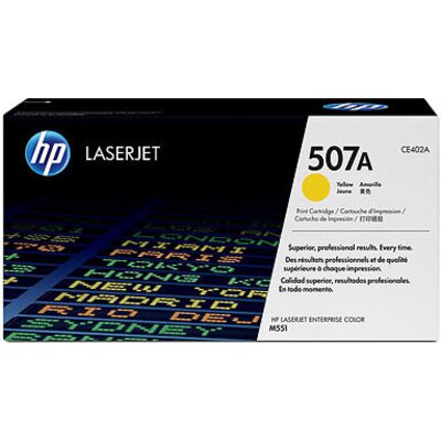 Консуматив HP 507A Yellow LaserJet Toner Cartridge