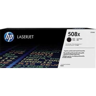 Консуматив HP 508X High Yield Black Original LaserJet Toner Cartridge (CF360X)