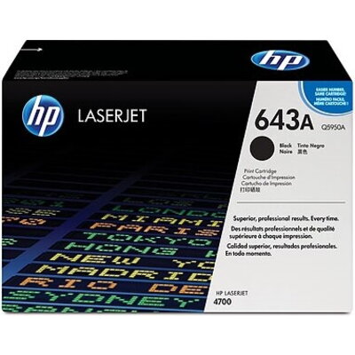 Консуматив HP 643A Black LaserJet Toner Cartridge