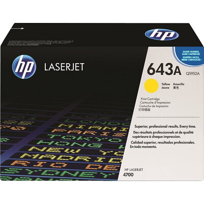 Консуматив HP 643A Yellow LaserJet Toner Cartridge