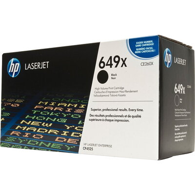 Консуматив HP 649X Black LaserJet Toner Cartridge