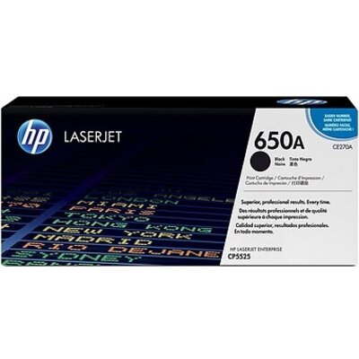 Консуматив HP 650A Black LaserJet Toner Cartridge