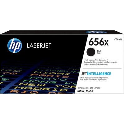 Консуматив HP 656X High Yield Black Original LaserJet Toner Cartridge (CF460X)