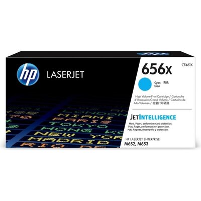 Консуматив HP 656X High Yield Cyan Original LaserJet Toner Cartridge (CF461X)