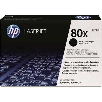 Консуматив HP 80X Black LaserJet Toner Cartridge