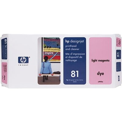 Консуматив HP 81 Light Magenta Dye Printhead and Printhead Cleaner