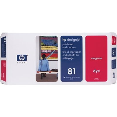 Консуматив HP 81 Magenta Dye Printhead and Printhead Cleaner