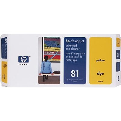 Консуматив HP 81 Yellow Dye Printhead and Printhead Cleaner