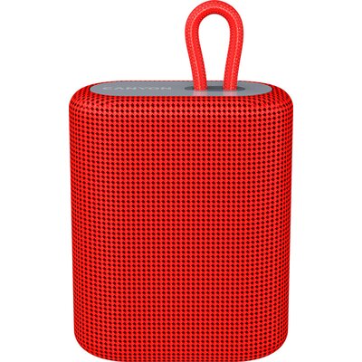 Canyon Bluetooth Speaker, BT V5.0, BLUETRUM AB5365A, TF card support, Type-C USB port, 1200mAh polymer battery, Red, cable lengt